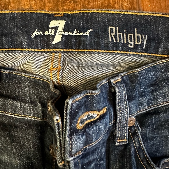 7 For All Mankind Men’s Rhigby Skinny Denim size 30 - Picture 4 of 6